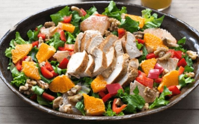 10 công thức chế biến salad ức gà ngon hết nấc cho người eat clean - Ảnh 3
