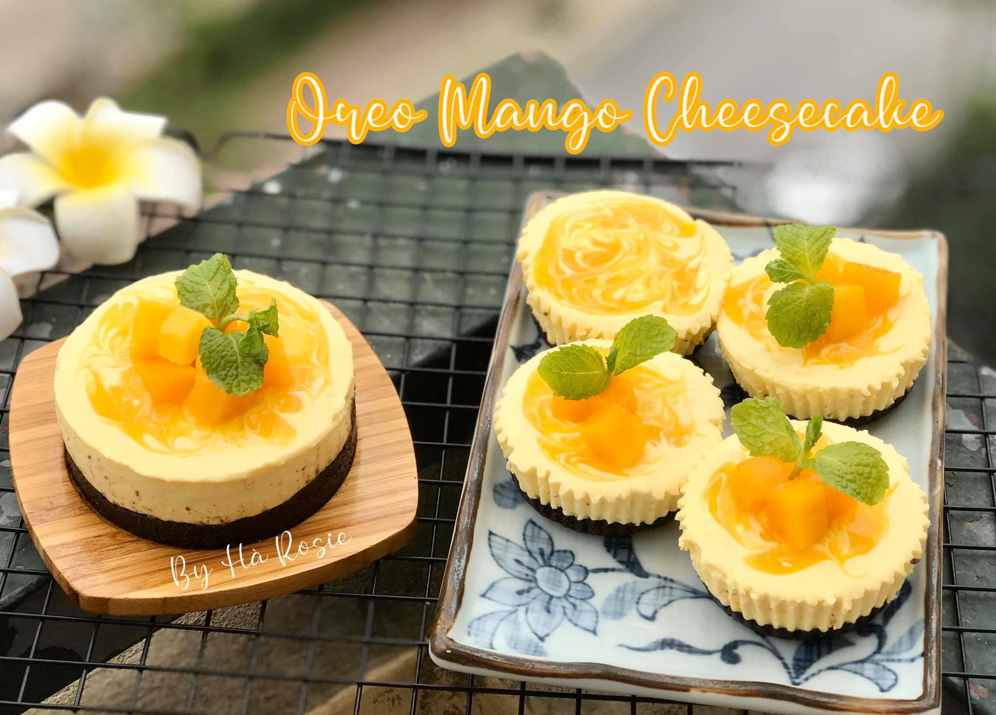 Bánh ngọt xua tan cơn buồn - Oreo Mango Cheesecake! - Ảnh 1
