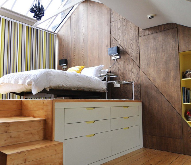Những kiểu giường đột phá về thiết kế và sự tiện dụng cho phòng ngủ tý hon - Ảnh 7