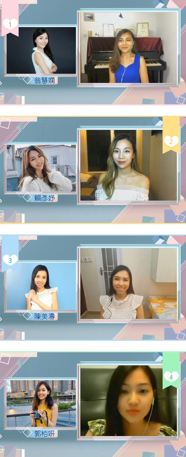 Ngã ngửa livestream “bóc trần” nhan sắc thật dàn thí sinh Hoa hậu Hong Kong 2020, khiến cả MC bó tay vì PTS quá thần sầu - Ảnh 5