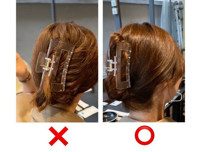 6 cách búi tóc với kẹp càng cua cực dễ, hè này muốn gọn gàng sang chảnh thì chị em phải học ngay - Ảnh 1