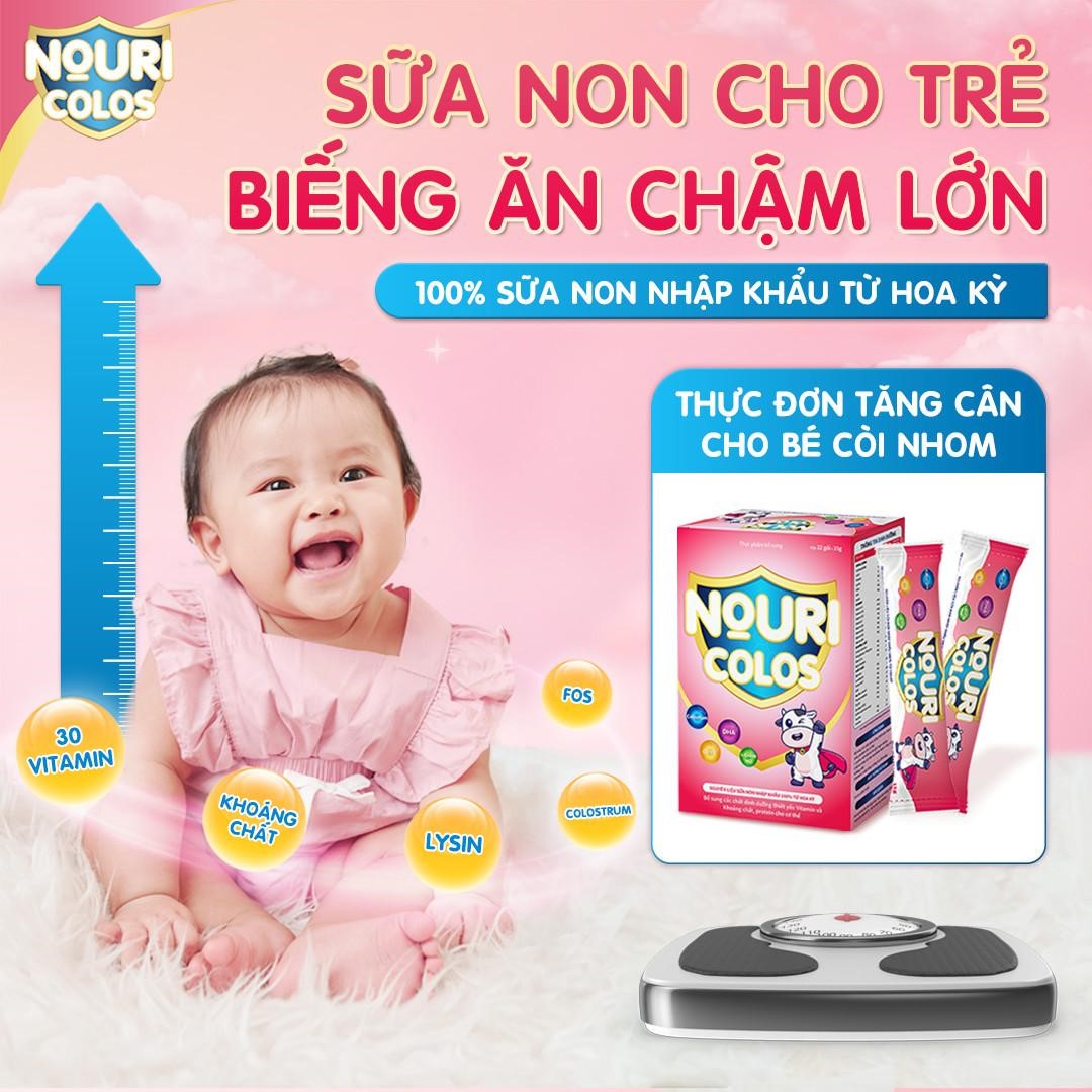 Sữa non Nouri Colos - Giải pháp giúp bé ăn ngon, tăng cân hiệu quả - Ảnh 3
