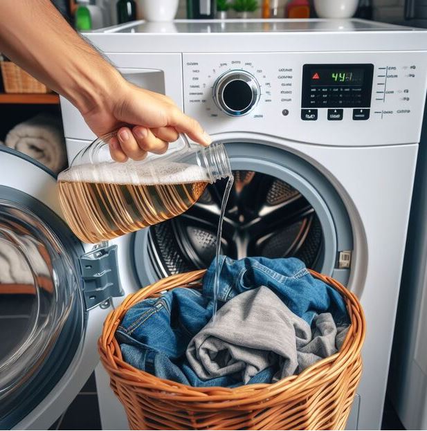 Giặt quần áo đừng cho mỗi bột giặt: 5 thứ nên thêm vào máy giặt để quần áo trắng sáng thơm tho - Ảnh 3