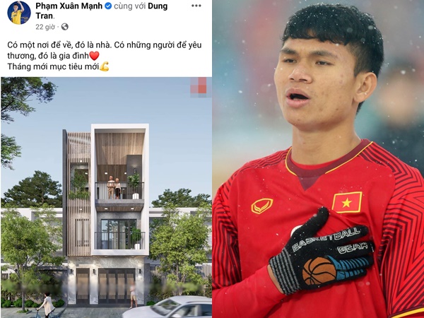 Cầu thủ 'nghèo' nhất đội tuyển Việt Nam chuẩn bị xây biệt phủ: Căn nhà cũ dột nát nay đã bề thế và cú đổi đời nhờ bóng đá - Ảnh 1