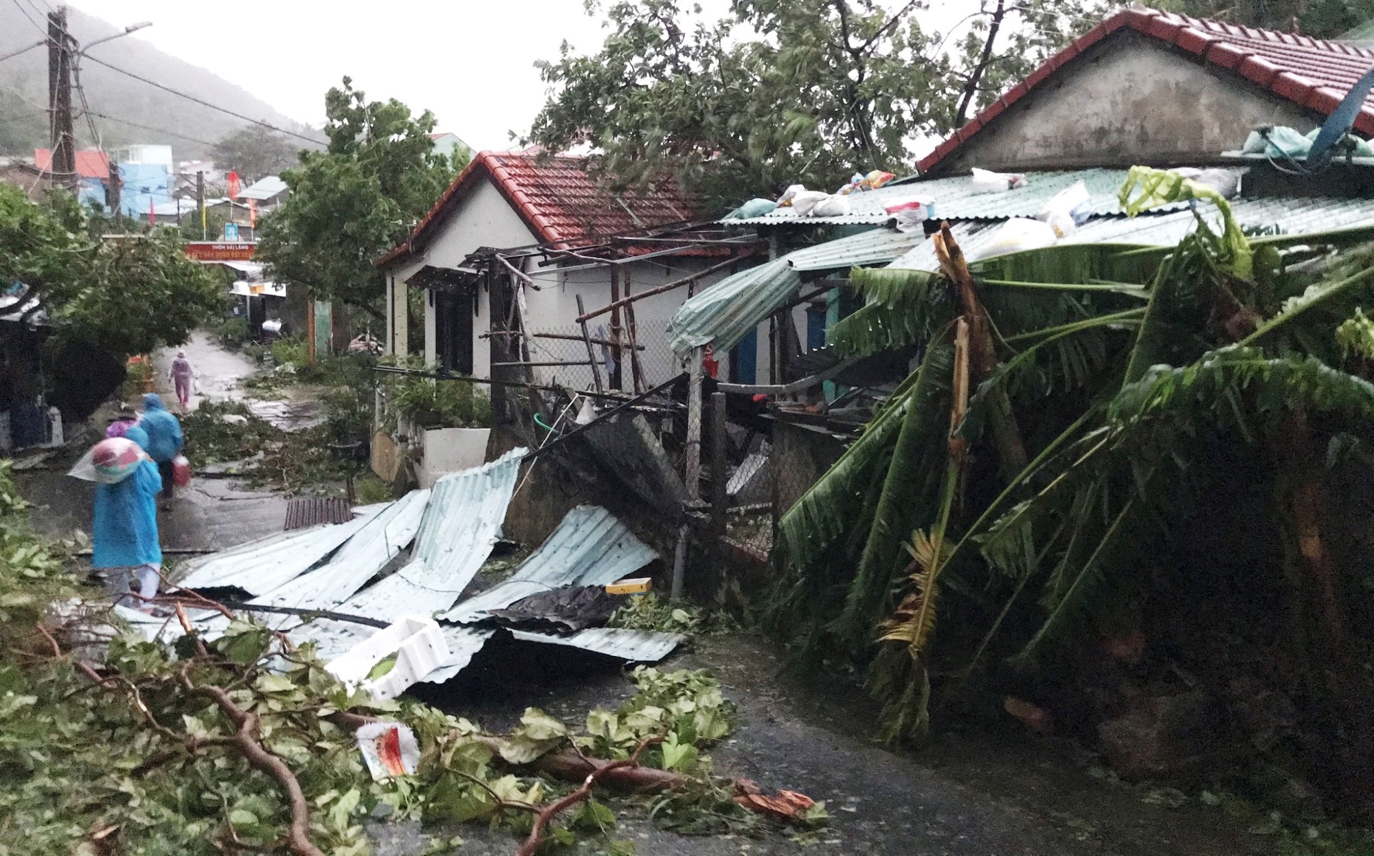TT-Huế: Siêu bão Noru gây thiệt hại lớn nhà dân bị bóc mái, cây đè một người tử vong  - Ảnh 2