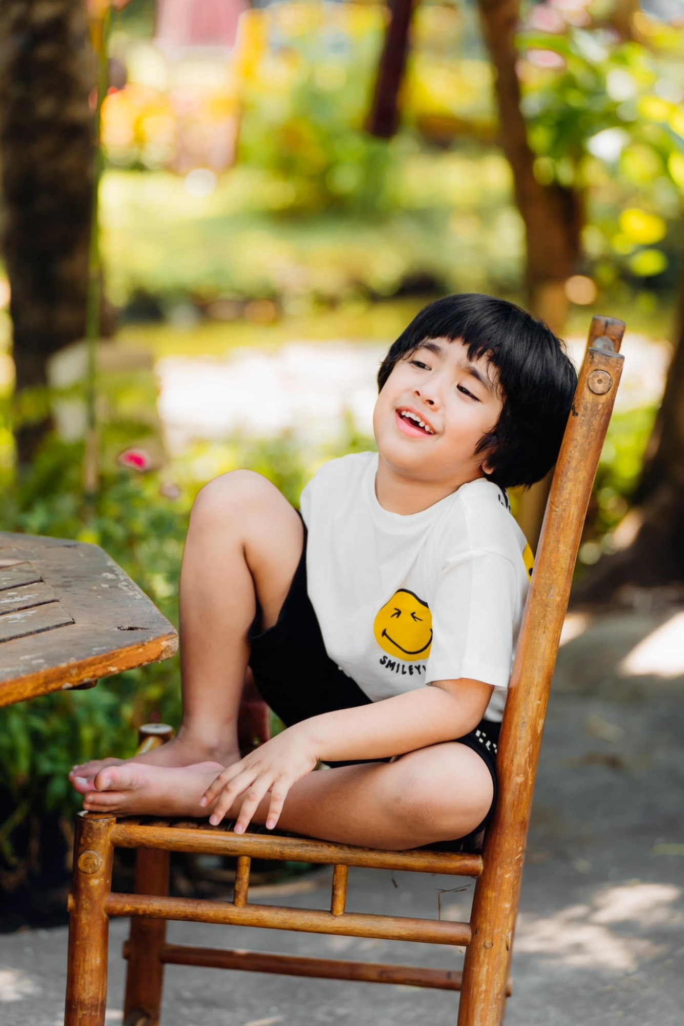 Con trai Nguyệt Ánh lên 6 tuổi ra dáng 'trai Ấn chính hiệu', mắt to tóc dày, da ngăm, tính cách lại cực kì tình cảm - Ảnh 3