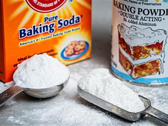 Baking soda và baking powder: Đâu là sự khác biệt?