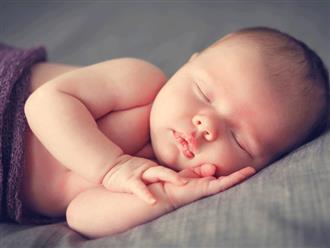 Bảng giờ ngủ của trẻ sơ sinh từng tháng tuổi