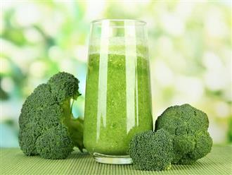 Cách làm sinh tố bông cải xanh thơm ngon dễ uống giúp giảm cân