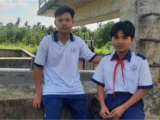 Tặng bằng khen cho 2 em học sinh dũng cảm cứu bạn khỏi đuối nước ở Tiền Giang