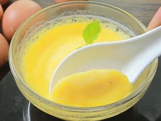 Cách làm trứng hấp mật ong mềm ngon, thơm béo và siêu bổ dưỡng tại nhà!