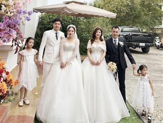 Đám cưới hai anh em ruột cưới cùng một ngày tại Nghệ An: Các cặp đôi đều đã có con