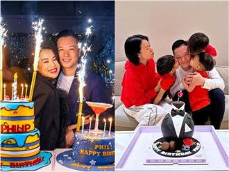 'Mỹ nhân TVB' Hồ Hạnh Nhi rạng rỡ mừng sinh nhật chồng triệu phú, nhan sắc gây chú ý