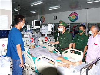 Thiếu tá biên phòng nguy kịch trong vụ cháy chung cư ở Hà Nội: Vợ vẫn chưa có thông tin, 2 con đã tử vong