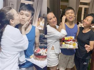 Hồ Văn Cường được Phi Nhung tổ chức tiệc sinh nhật 18 tuổi, hiếm hoi xuất hiện cùng mẹ ruột
