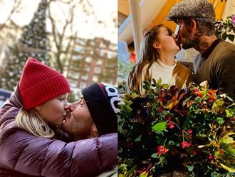 David Beckham thản nhiên hôn môi con gái út Harper, khiến dân mạng tranh cãi dữ dội