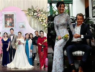 Hồng Nhung khoe ảnh 'tình bể bình' bên bạn trai Tây khi đến dự đám cưới con gái Thanh Lam