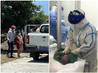 Sản phụ nhiễm SARS-CoV-2 về quê bằng xe máy đã 'vượt cạn' thành công ở bệnh viện điều trị COVID-19