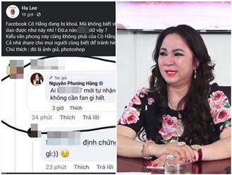 Thông báo tạm khóa Facebook đã lâu, tài khoản Nguyễn Phương Hằng bất ngờ mọc lên như 'nấm' sau mưa
