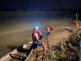 Trắng đêm nỗ lực tìm kiếm nam sinh 15 tuổi bị đuối nước tại sông Yên