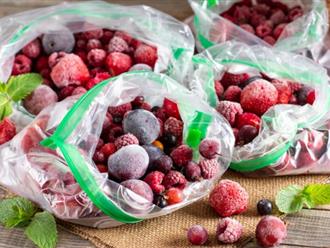 Những lợi ích ít người biết về trái cây và rau củ đông lạnh