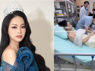 Chỉ sau 6 ngày đăng quang Á hậu Miss World Vietnam, Đào Thị Hiền lộ ảnh trên giường bệnh khiến fan lo lắng