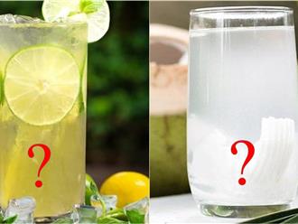 Nước dừa tốt hơn hay nước chanh tốt hơn trong ngày hè nóng nực: Dưới đây là cách uống đúng nhất