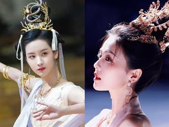 Bạch Lộc chính thức 'diễm áp' nhan sắc nữ phụ Trần Đô Linh với tạo hình nữ thần Đôn Hoàng trong Trường Nguyệt Tẫn Minh 