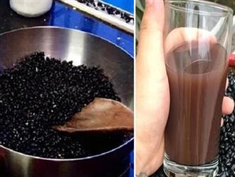 Hai khung giờ vàng uống nước đỗ đen giúp giảm cân hiệu quả, ngừa ung thư, giải độc cơ thể