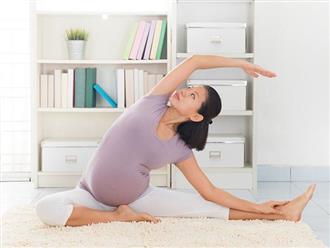 7 động tác yoga đơn giản giúp bà bầu khỏe mạnh, dễ sinh nở