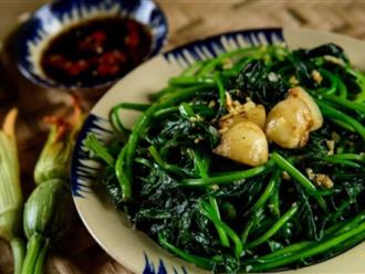 Loại rau dân dã của người Việt được mệnh danh "rau trường thọ", giải độc, chống oxy hóa tuyệt vời
