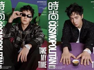 Trang bìa tạp chí Cosmopolitan số Kim Cửu 09/2022 công bố, đánh dấu Vương Nhất Bác 3 lần xuất hiện trên Cosmopolitan 