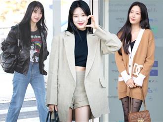 Moon Ga Young có thời trang sân bay chuẩn sang xịn mịn dù chỉ diện toàn đồ màu trung tính