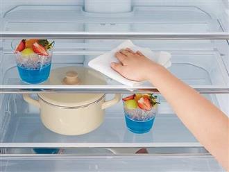 Hồ biến tủ lạnh nhà bạn trở nên sạch sẻ thơm tho như mới chỉ bằng một vài mẹo nhỏ mà bạn không ngờ đến