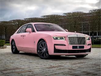 Khám phá siêu xe Rolls-royce màu vang hồng độc nhất vô nhị