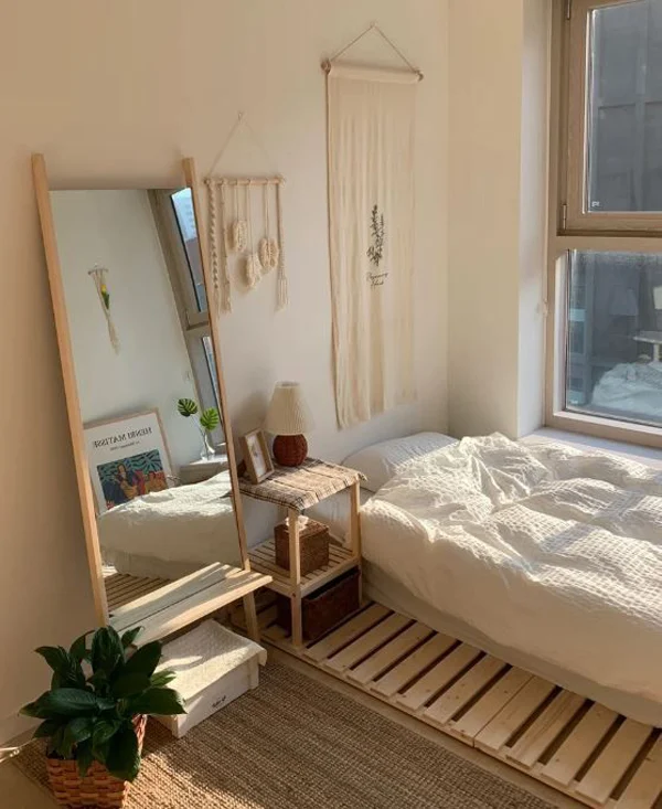 7 mẹo trang trí phòng ngủ phong cách Hàn Quốc siêu xinh xắn, hiện đại - Ảnh 4