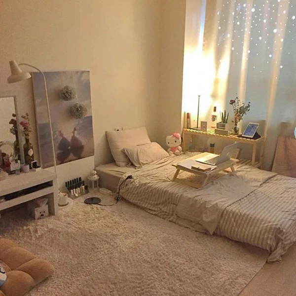 7 mẹo trang trí phòng ngủ phong cách Hàn Quốc siêu xinh xắn, hiện đại - Ảnh 6